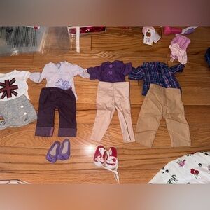 American girl, doll private school bundle outfits